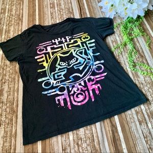 Pokémon Colorful Meowth Women’s Graphic Tee